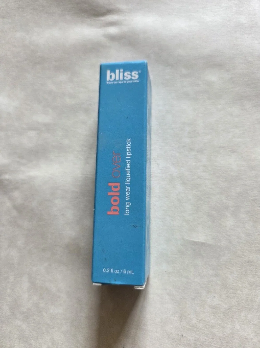Bliss bold over